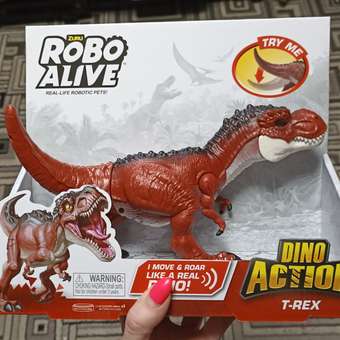 Фигурка Zuru ROBO ALIVE Т-рекс: отзыв пользователя ДетМир