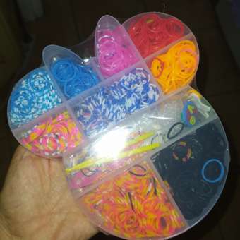 Набор резинок для плетения Color Kit для плетения браслетов Микки Маус 600 шт 5 видов деталей: отзыв пользователя Детский Мир