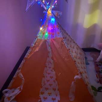 Вигвам палатка игровая ВигваМАМ Оранжевый лисенок полный комплект: отзыв пользователя Детский Мир