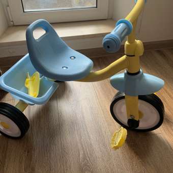 Велосипед трехколесный Kreiss Желтый: отзыв пользователя Детский Мир