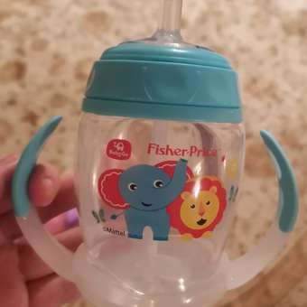 Поильник BabyGo Fisher Price 180мл Blue C1-0001: отзыв пользователя ДетМир