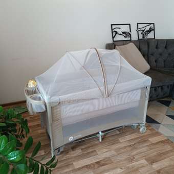 Манеж кровать детский Tomix Born Plus: отзыв пользователя Детский Мир