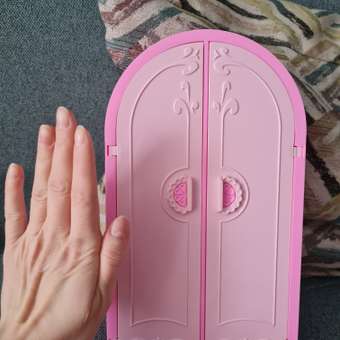 Шкаф для куклы ОГОНЁК Розовый С-1429: отзыв пользователя Детский Мир