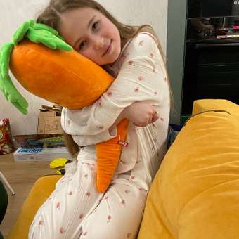 Игрушка мягкая FANCY Сплюшка Морковь: отзыв пользователя Детский Мир