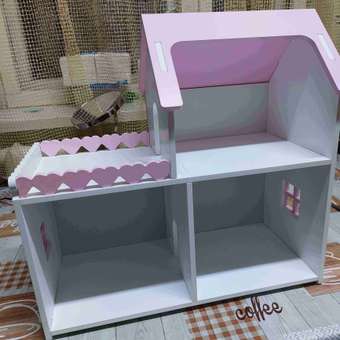 Кукольный домик Мини Pema kids бело розовый: отзыв пользователя Детский Мир
