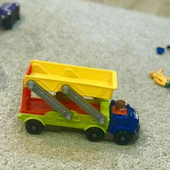Грузовик Fisher Price Little People Спуск с рампы: отзыв пользователя ДетМир