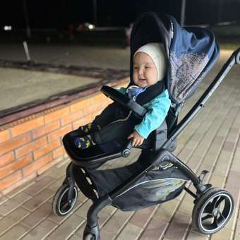 Коляска прогулочная Olsson Jazz Dark Blue: отзыв пользователя Детский Мир