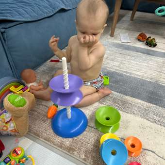 Игрушка Happy Baby пирамидка: отзыв пользователя Детский Мир