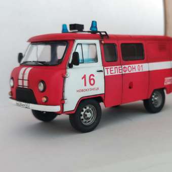 Модель сборная Звезда Машина УАЗ Пожарная служба 43001: отзыв пользователя Детский Мир