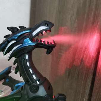 Робот динозавр SHARKTOYS Ходит издает звук световые эффекты пар: отзыв пользователя Детский Мир