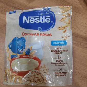 Каша молочная Nestle овсяная 200г с 5месяцев: отзыв пользователя ДетМир