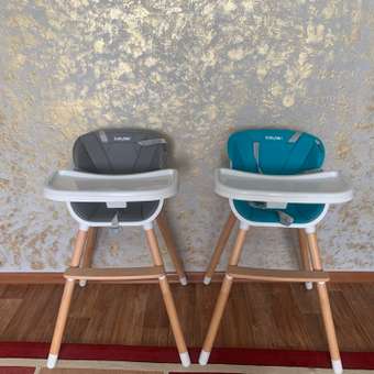 Стульчик для кормления Babyton Woody Grey трансформер: отзыв пользователя Детский Мир