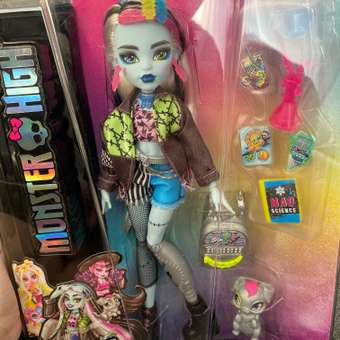 Кукла Monster High Core Doll Фрэнки (Обновление) HXH73: отзыв пользователя Детский Мир