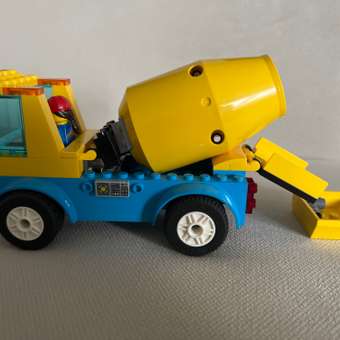 Конструктор LEGO City Great Vehicles Бетономешалка блочный: отзыв пользователя ДетМир