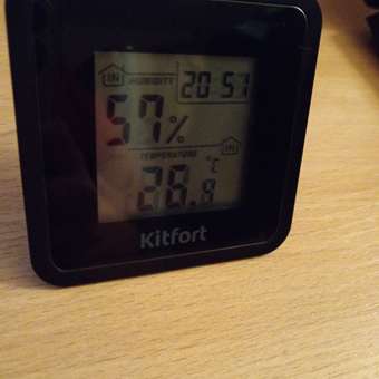 Часы с термометром KITFORT КТ-3302: отзыв пользователя Детский Мир