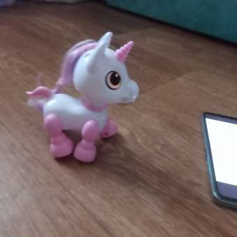 Интерактивная игрушка Robo Pets единорог розовый: отзыв пользователя Детский Мир