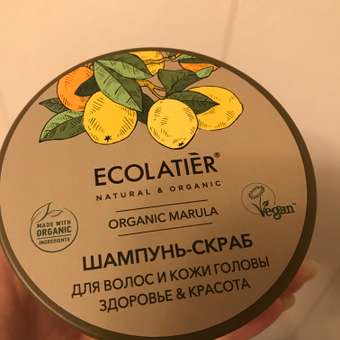 Шампунь-скраб Ecolatier Здоровье и Красота для волос и кожи головы 300 г: отзыв пользователя Детский Мир