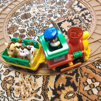 Игрушка Kiddieland Поезд с животными 055491: отзыв пользователя Детский Мир