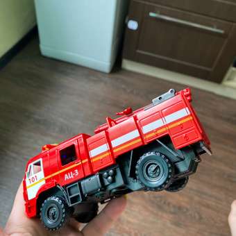 Машина Технопарк KamAZ Пожарная автоцистерна 343172: отзыв пользователя Детский Мир