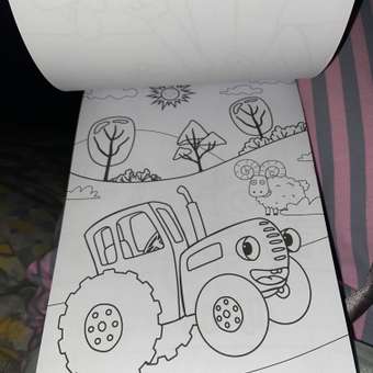 Раскраска Синий трактор 10 сюжетов: отзыв пользователя Детский Мир