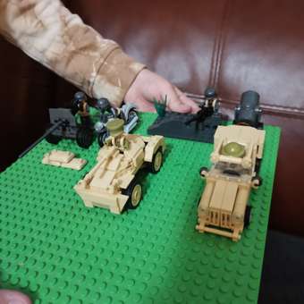 Конструктор SLUBAN Военный M38-B0812: отзыв пользователя Детский Мир