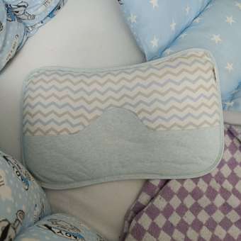 Подушка для новорожденного Nuovita Neonutti Miracolo Dipinto Голубая: отзыв пользователя Детский Мир