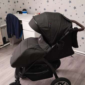 Коляска BabyCare Venga надувные колеса серый меланж: отзыв пользователя Детский Мир