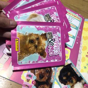 Наклейки коллекционные Panini Щенки и я Puppies and me 6 пакетиков в эко-блистере: отзыв пользователя Детский Мир