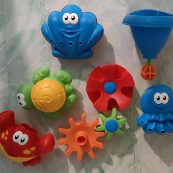 Игрушки для ванны Нордпласт 8шт 741: отзыв пользователя Детский Мир