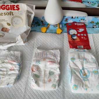 Подгузники Huggies Elite Soft для новорожденных 1 (3-5 кг) 100 шт.: отзыв пользователя ДетМир