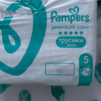 Подгузники-трусики Pampers Premium Care Pants 5 12-17кг 68шт: отзыв пользователя ДетМир