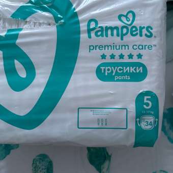 Трусики Pampers Premium Care 5 (12-17 кг) 68 шт.: отзыв пользователя Детский Мир