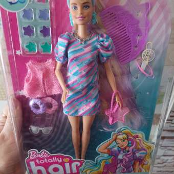 Кукла Barbie Totally Hair Звездная красотка HCM88: отзыв пользователя Детский Мир
