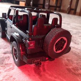 Машина Rastar РУ 1:14 Jeep Wrangler JL Черная 79400: отзыв пользователя Детский Мир
