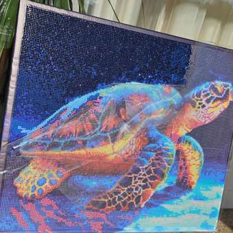 Алмазная мозаика Art on Canvas Красочная черепаха в ассортименте: отзыв пользователя Детский Мир