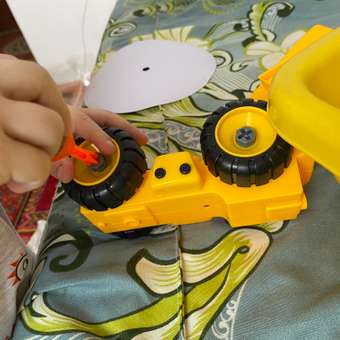 Строительный грузовик-конструктор Mobicaro с отверткой: отзыв пользователя Детский Мир
