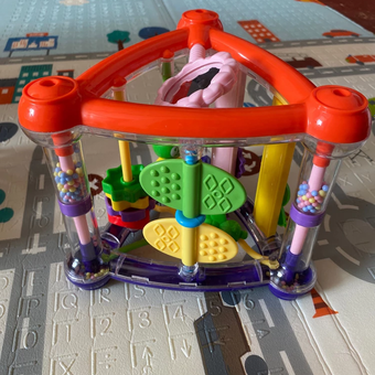 Бизиборд для малышей Levatoys развивающая игрушка Пирамидка 5 игровых зон: отзыв пользователя Детский Мир