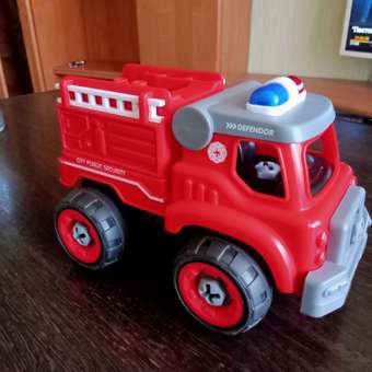 Игровой набор Lei Meng Пожарная машина 21 см: отзыв пользователя Детский Мир