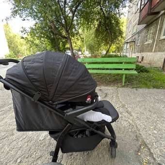 Коляска BabyCare Venga надувные колеса чёрный: отзыв пользователя Детский Мир