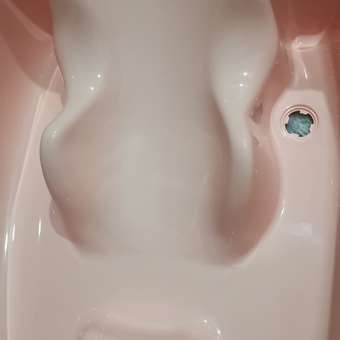 Ванна со сливом Пластишка детская 38 л светло-розовая: отзыв пользователя Детский Мир