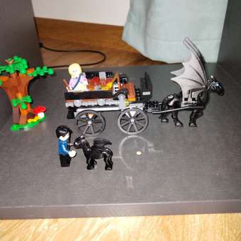 Конструктор LEGO Harry Potter Hogwarts Carriage and Thestrals 76400: отзыв пользователя Детский Мир