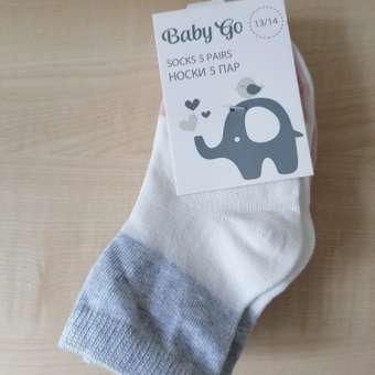 Носки Baby Gо 5 пар: отзыв пользователя ДетМир