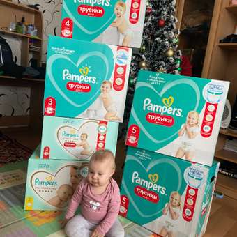 Подгузники-трусики Pampers Pants 7 17+кг 68шт: отзыв пользователя ДетМир