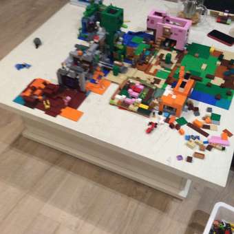 Конструктор LEGO Minecraft Шахта крипера 21155: отзыв пользователя Детский Мир
