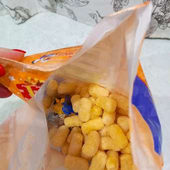 Кукурузные палочки Пеликан в сахарной пудре с сюрпризом для мальчиков 75 грамм: отзыв пользователя Детский Мир