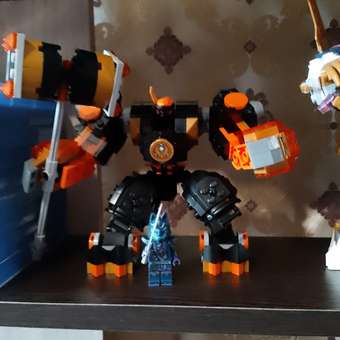 Конструктор LEGO NINJAGO Coles Elemental Earth Mech: отзыв пользователя Детский Мир