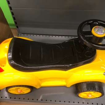 Машина каталка Нижегородская игрушка 159 Желтая: отзыв пользователя Детский Мир