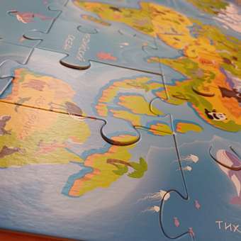 Пазл Origami BabyGames Карта мира обучающие карточки напольный 32элемента 06748: отзыв пользователя Детский Мир