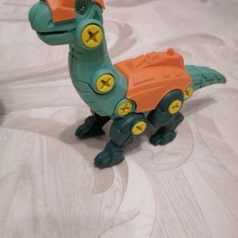 Конструктор с отверткой BOSSTOYS сборный Битва динозавров: отзыв пользователя Детский Мир
