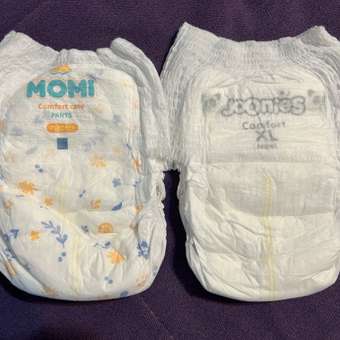 Трусики Momi Comfort Care 32 шт. XXL 15-20 кг: отзыв пользователя Детский Мир